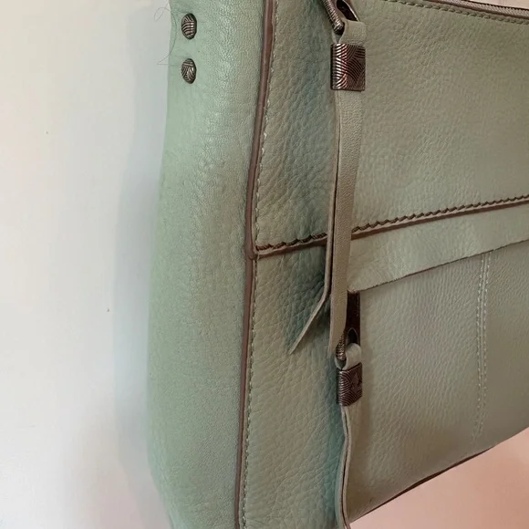 The Sak Leather Handbag Crossbody Bag Adjustable Strap Excellent Condition EUC - Picture 6 of 13